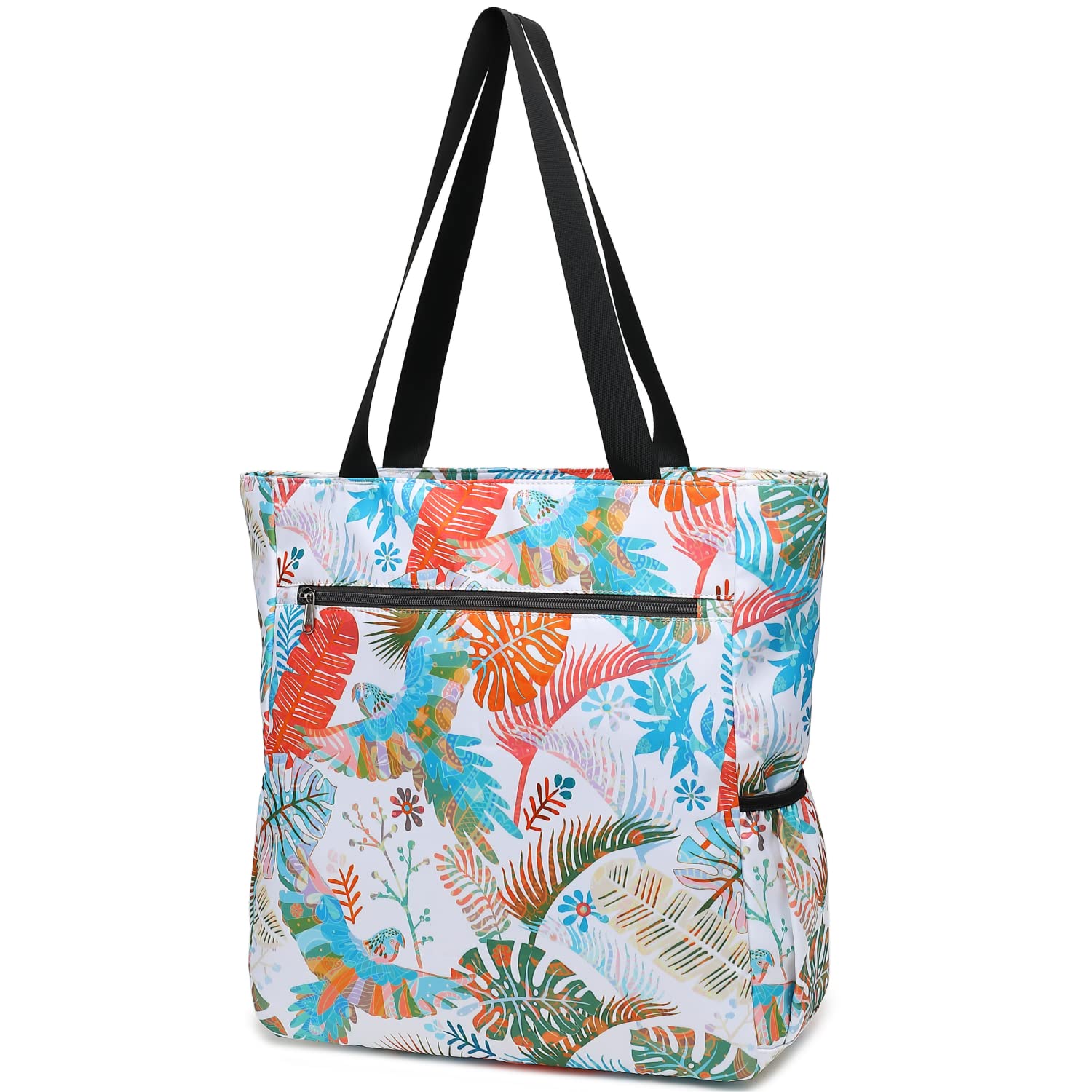 Leaper Travel Tote Bag Wear-Resistant Portable and Foldable Handbags Shoulder Bag for Gym, Beach, Travel and Daily Use - Image 3