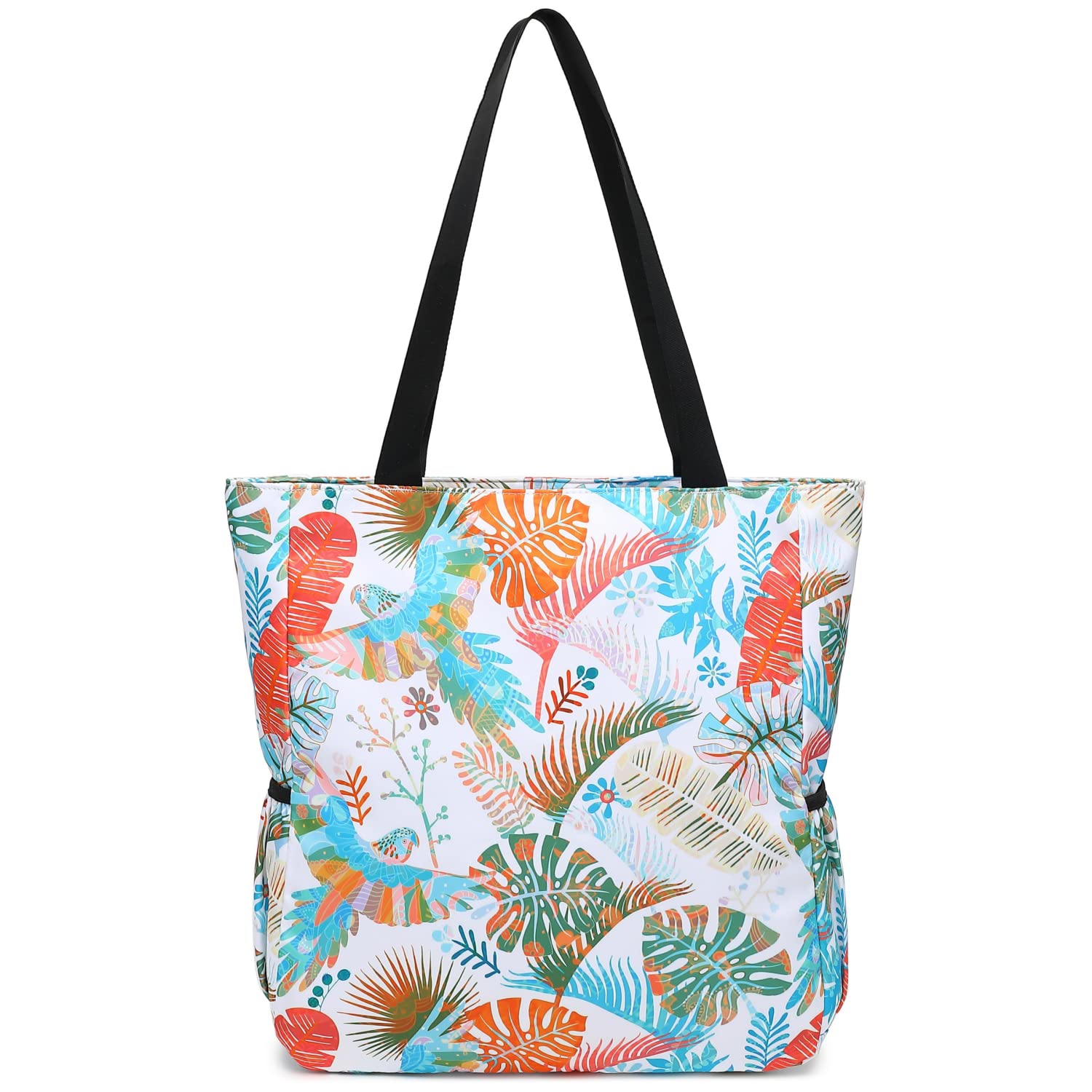 Leaper Travel Tote Bag Wear-Resistant Portable and Foldable Handbags Shoulder Bag for Gym, Beach, Travel and Daily Use - Image 4