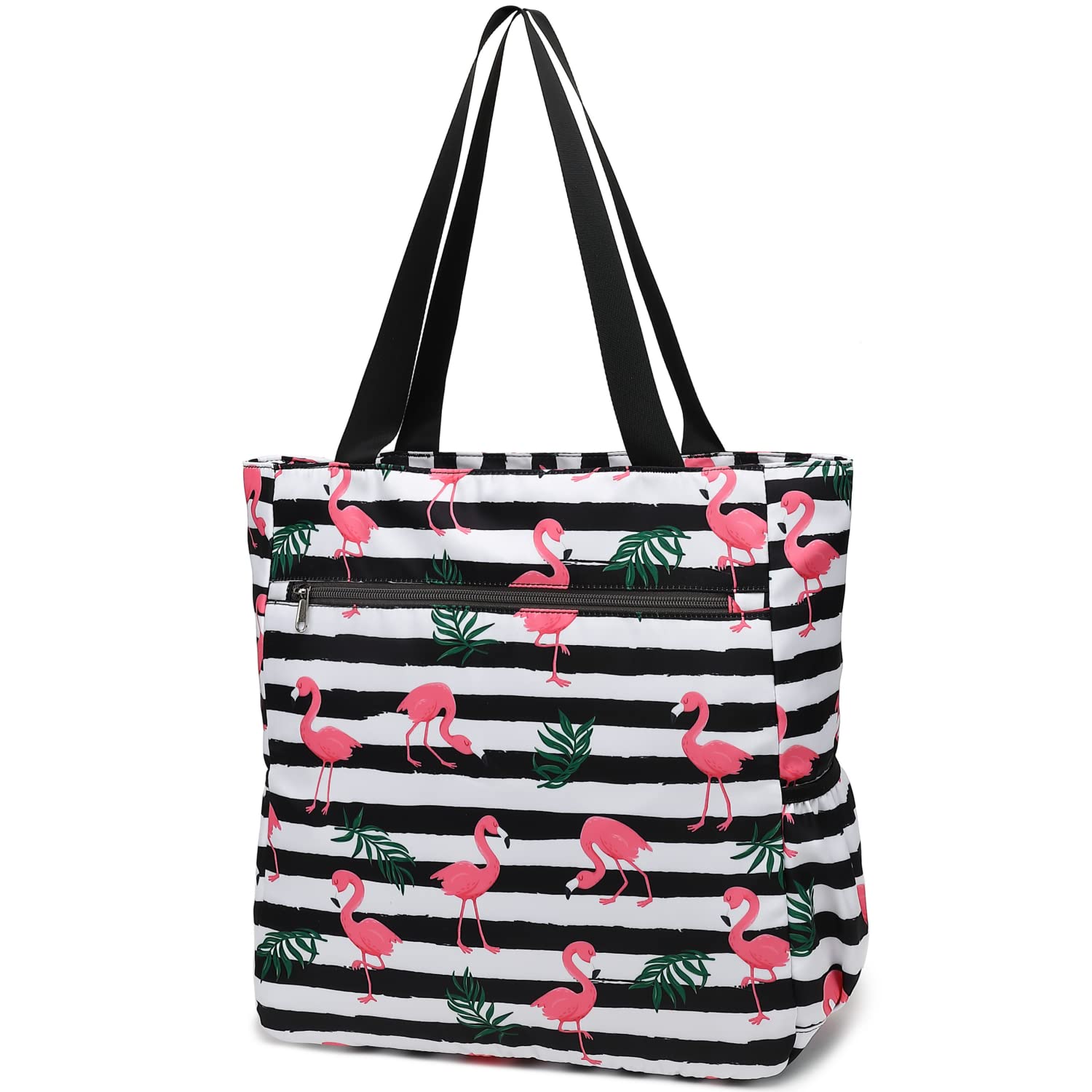 Leaper Travel Tote Bag Wear-Resistant Portable and Foldable Handbags Shoulder Bag for Gym, Beach, Travel and Daily Use - Image 2