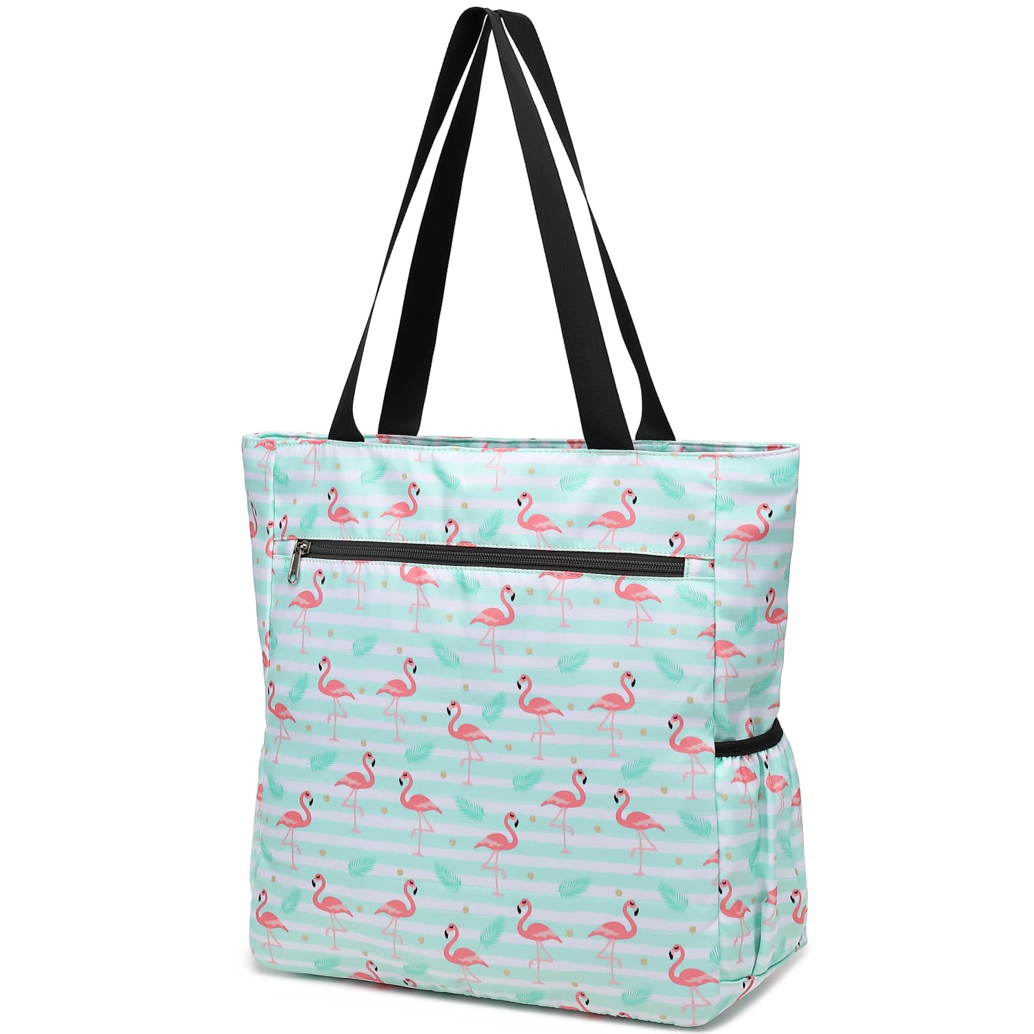 Leaper Travel Tote Bag Wear-Resistant Portable and Foldable Handbags Shoulder Bag for Gym, Beach, Travel and Daily Use - Image 2